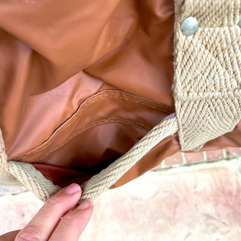 Diane von Furstenberg, brown, duffel bag